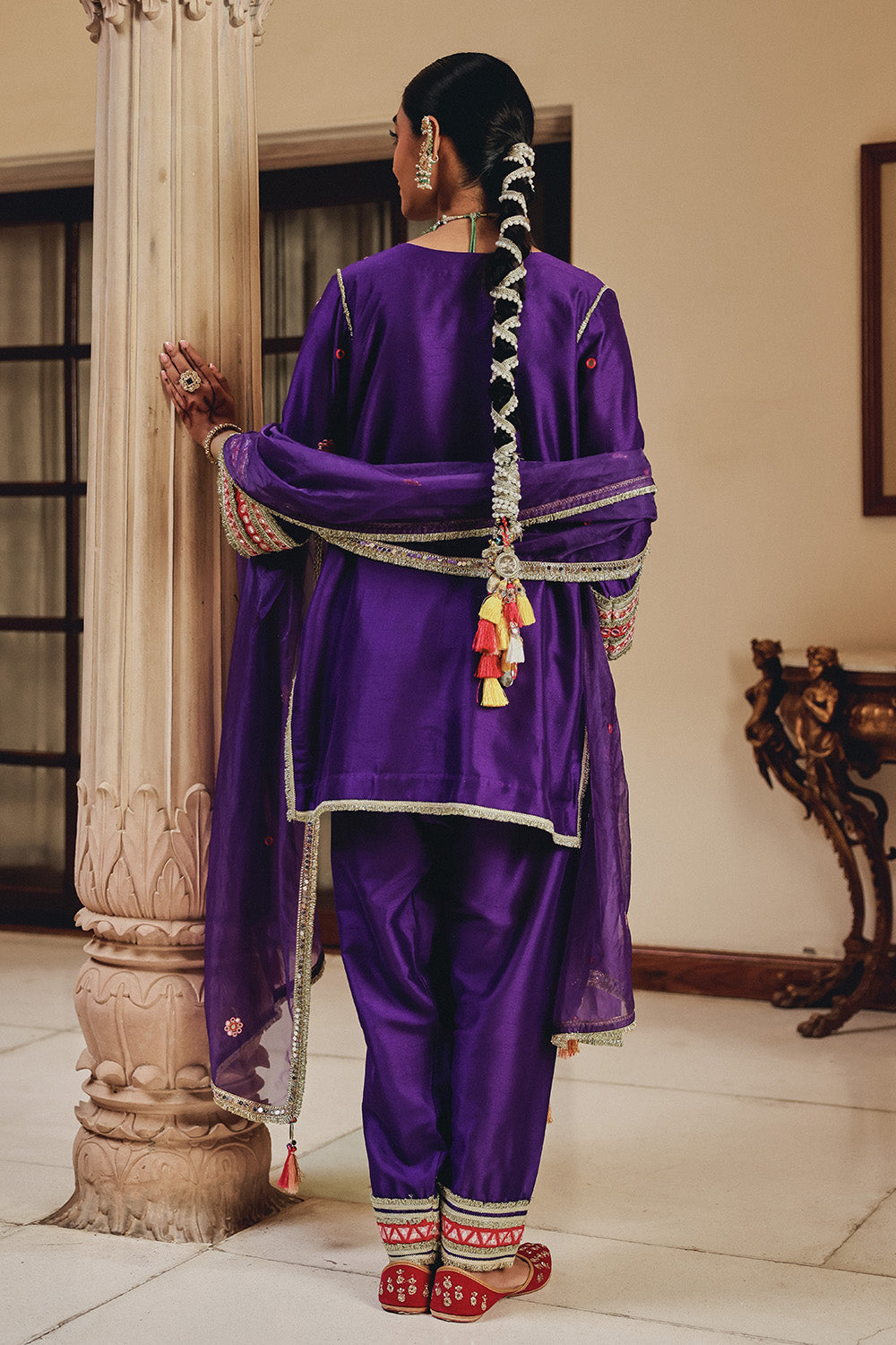 Purple Sahar Salwar Set