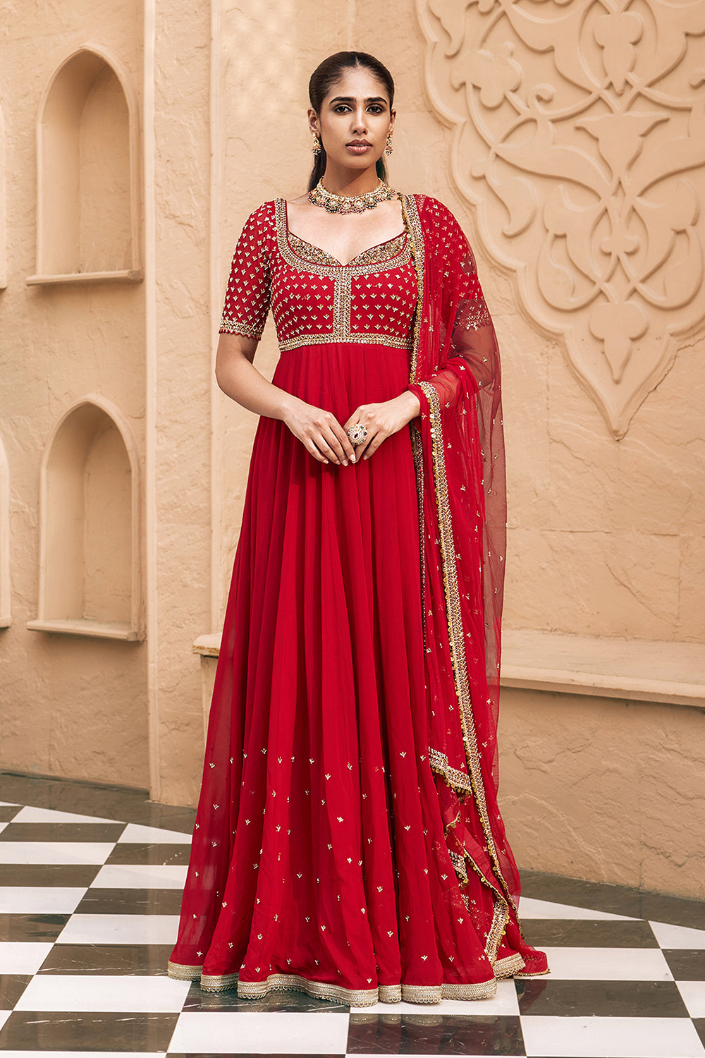 Rajrani Anarkali Set