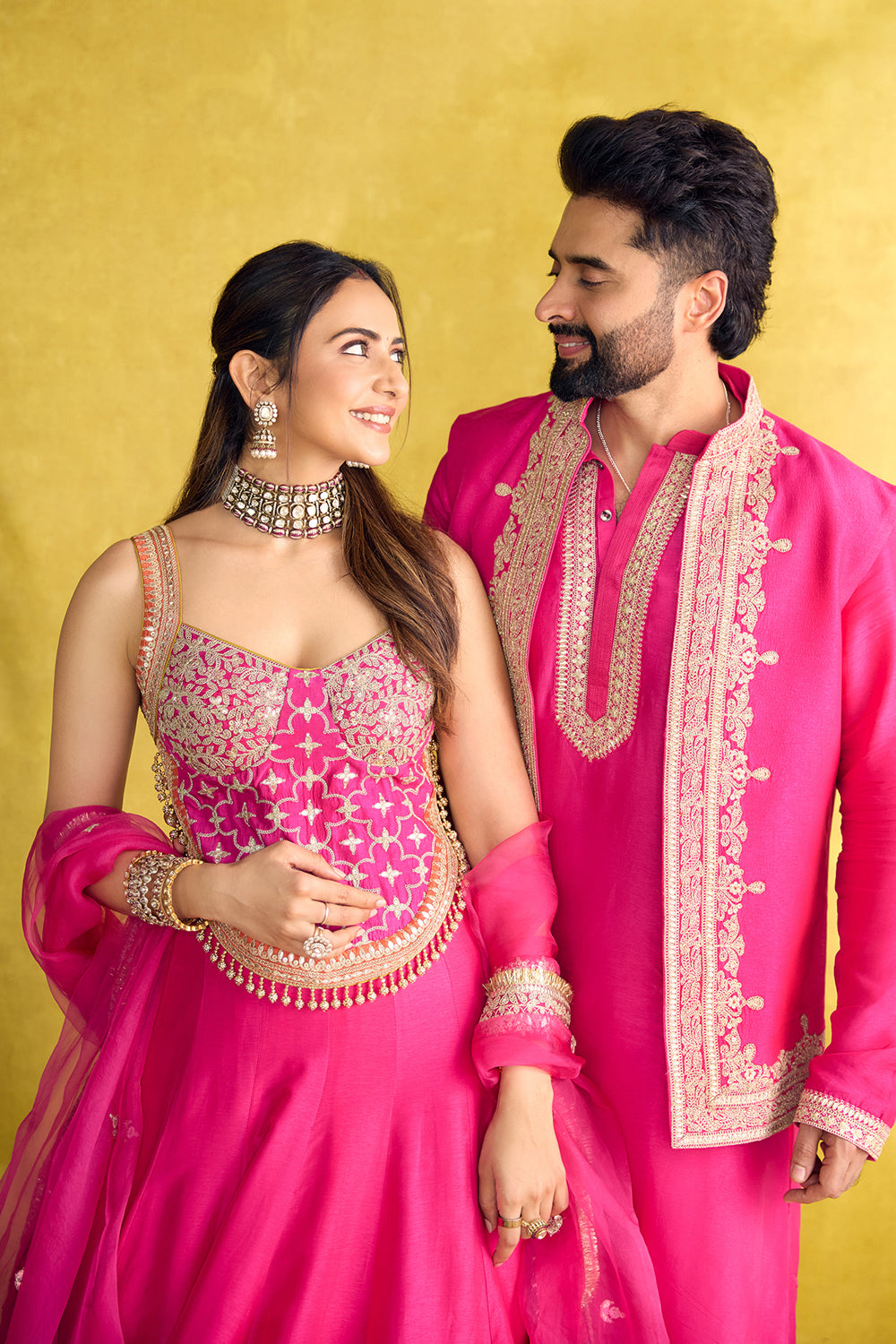 Rakulpreet in Mariyam Lehenga Set