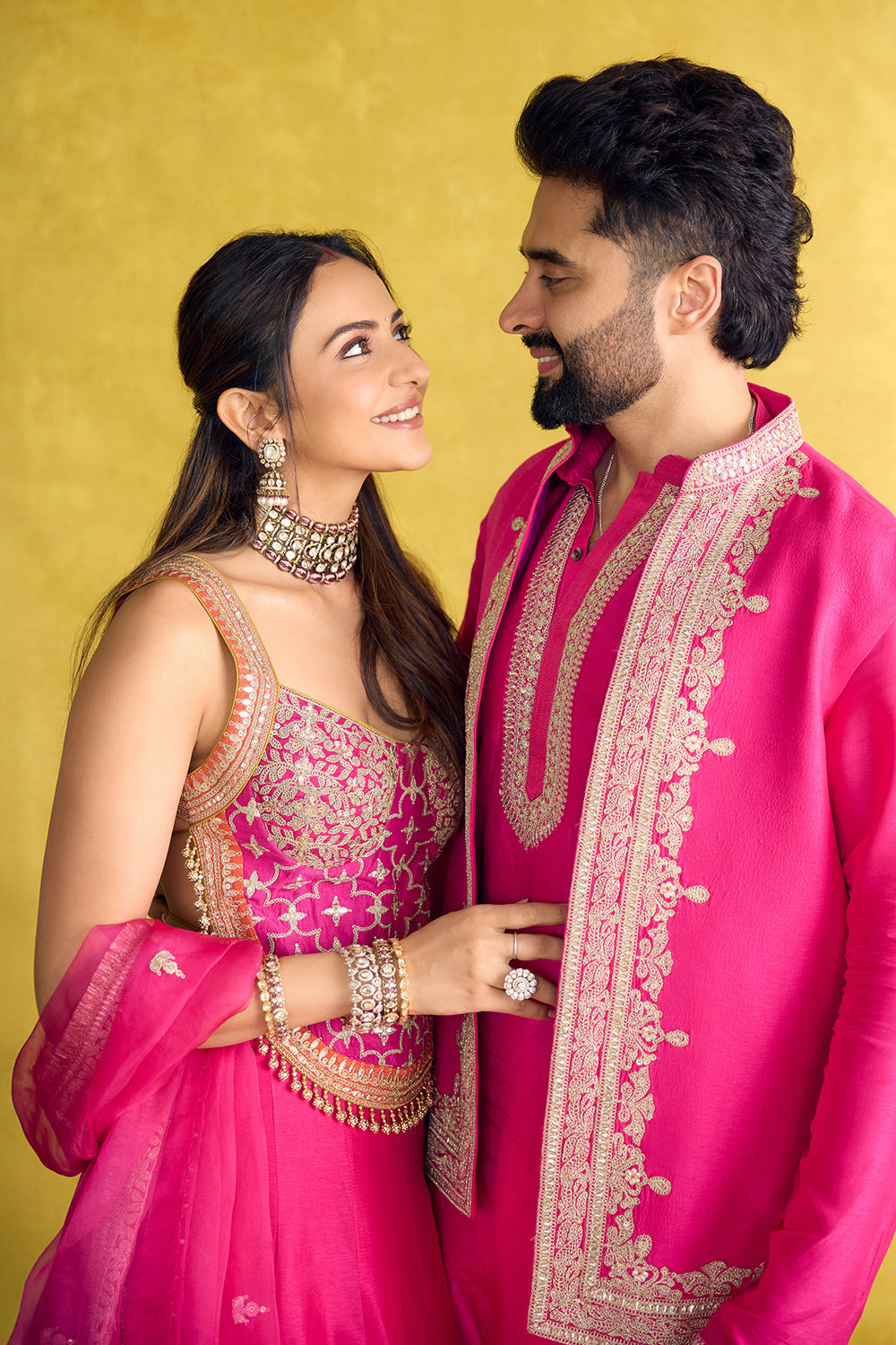 Rakulpreet in Mariyam Lehenga Set