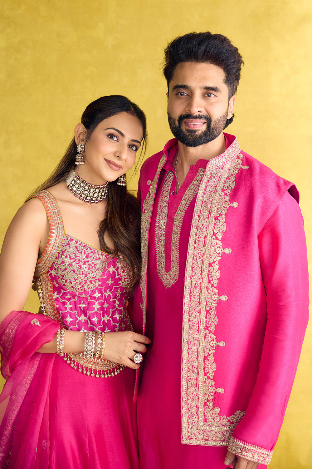Rakulpreet in Mariyam Lehenga Set