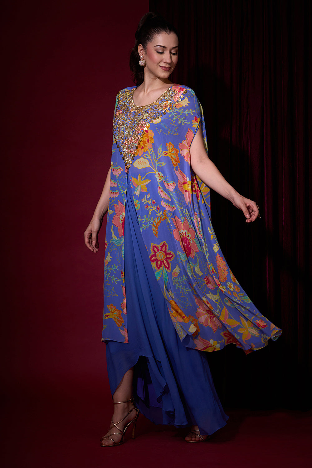 Rangtara Tunic Kaftan Set