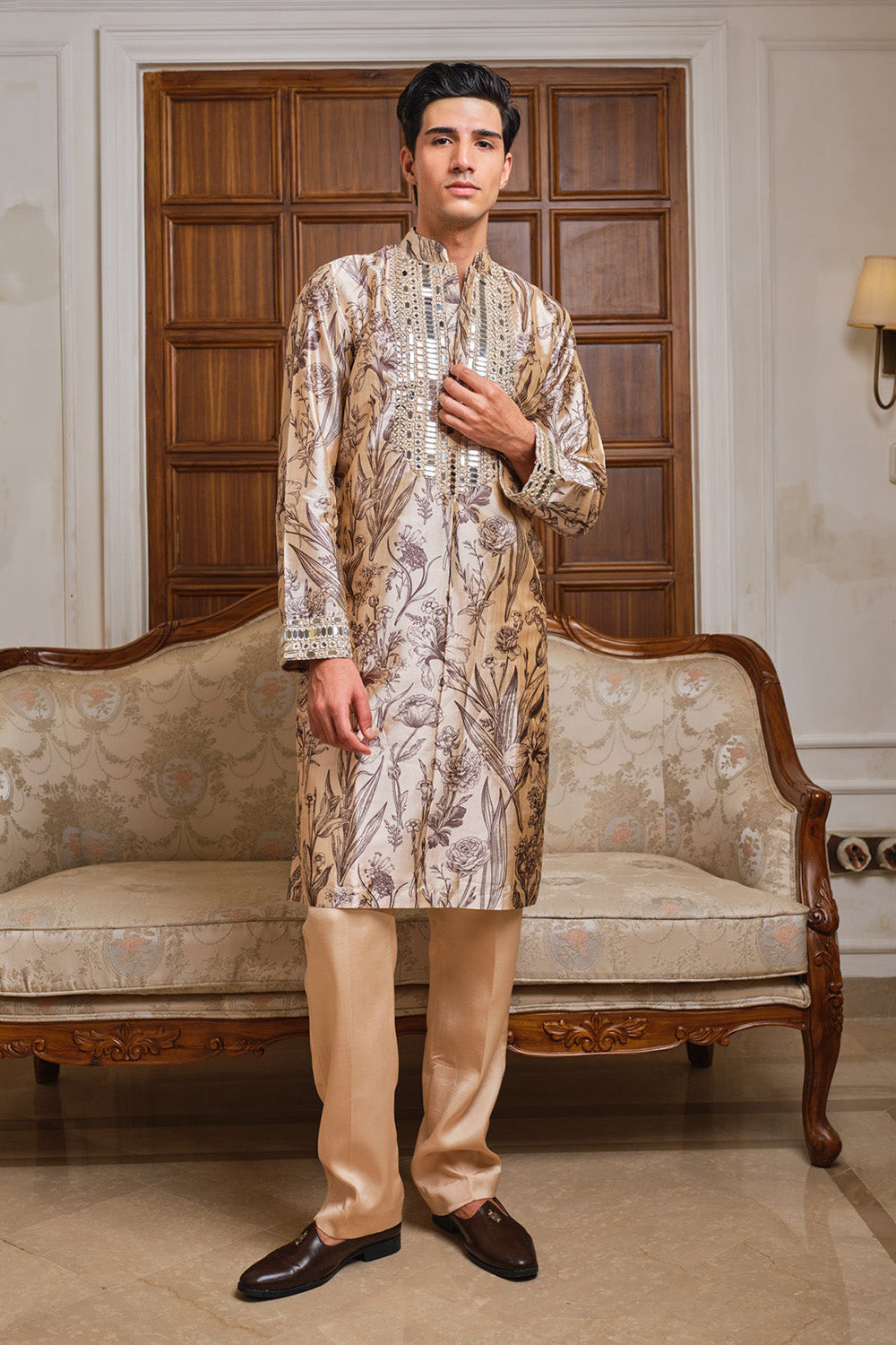 Reflections in Bloom Kurta Set