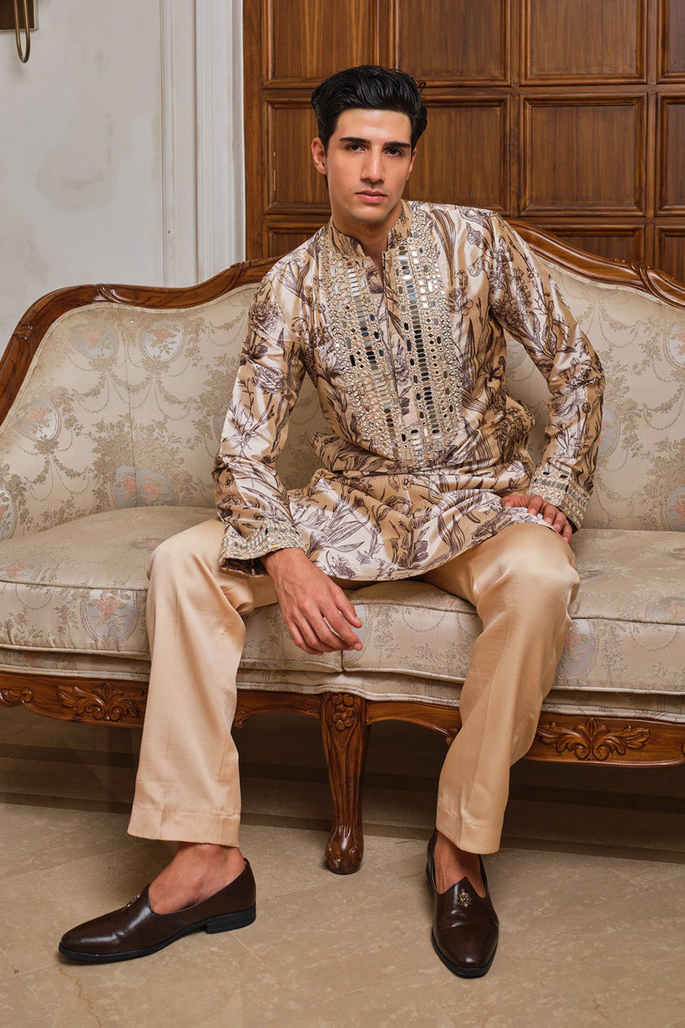 Reflections in Bloom Kurta Set