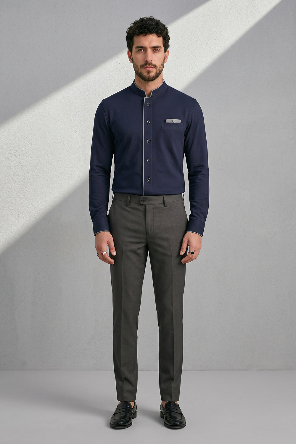 Ridge Chinese Shirt - Nigel