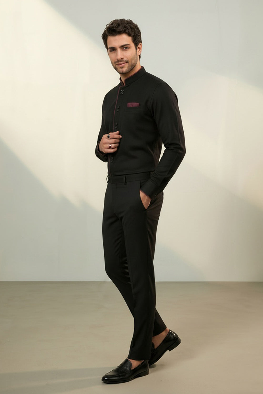 Ridge Chinese Shirt - Tristan