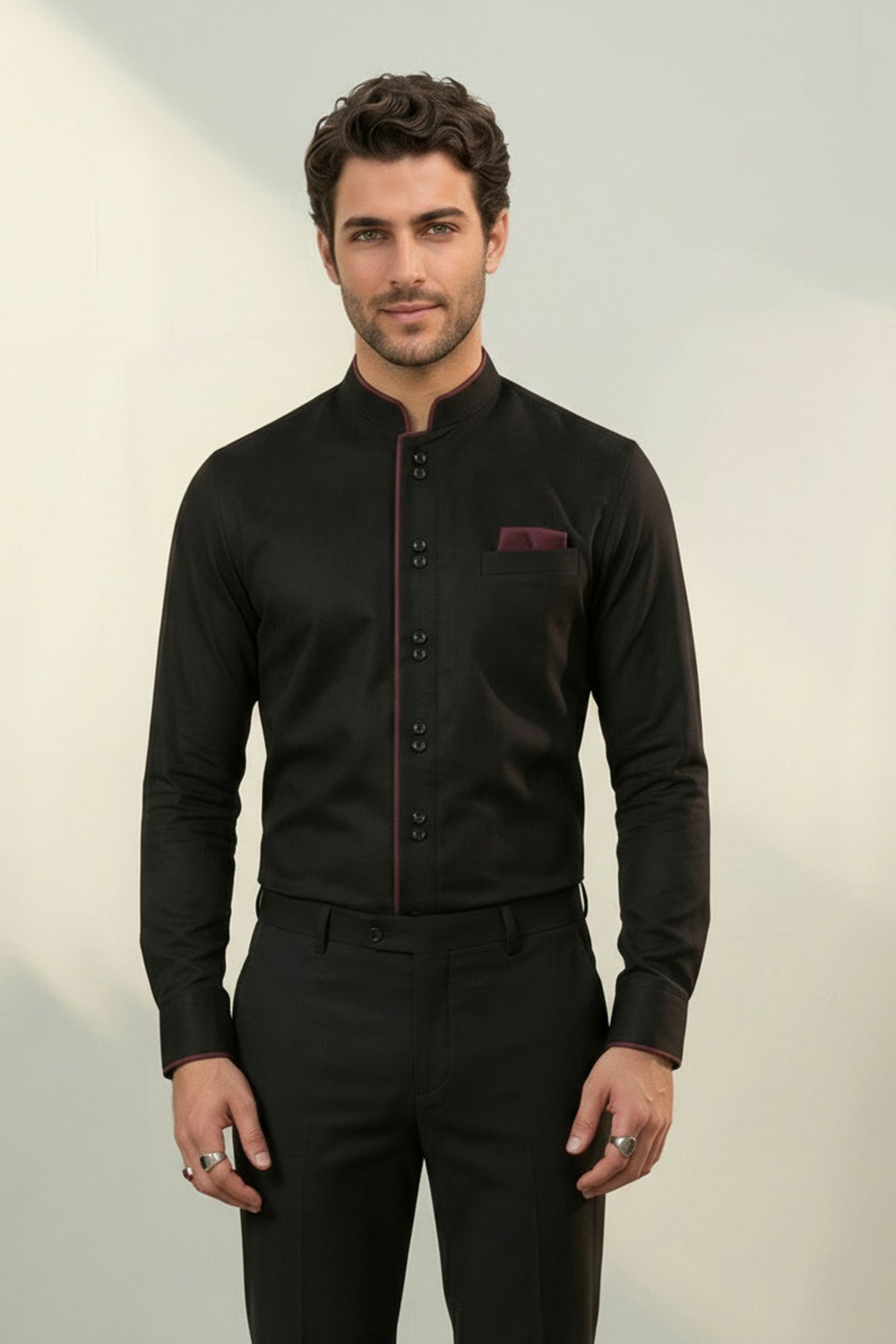 Ridge Chinese Shirt - Tristan