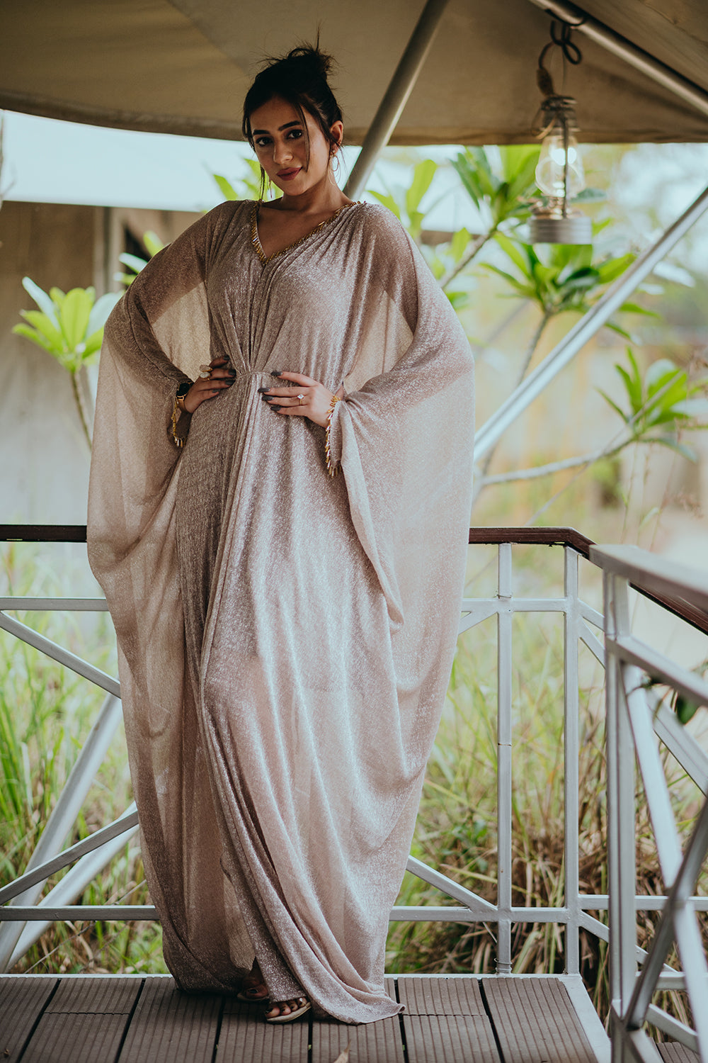 Rose Gold Kaftan