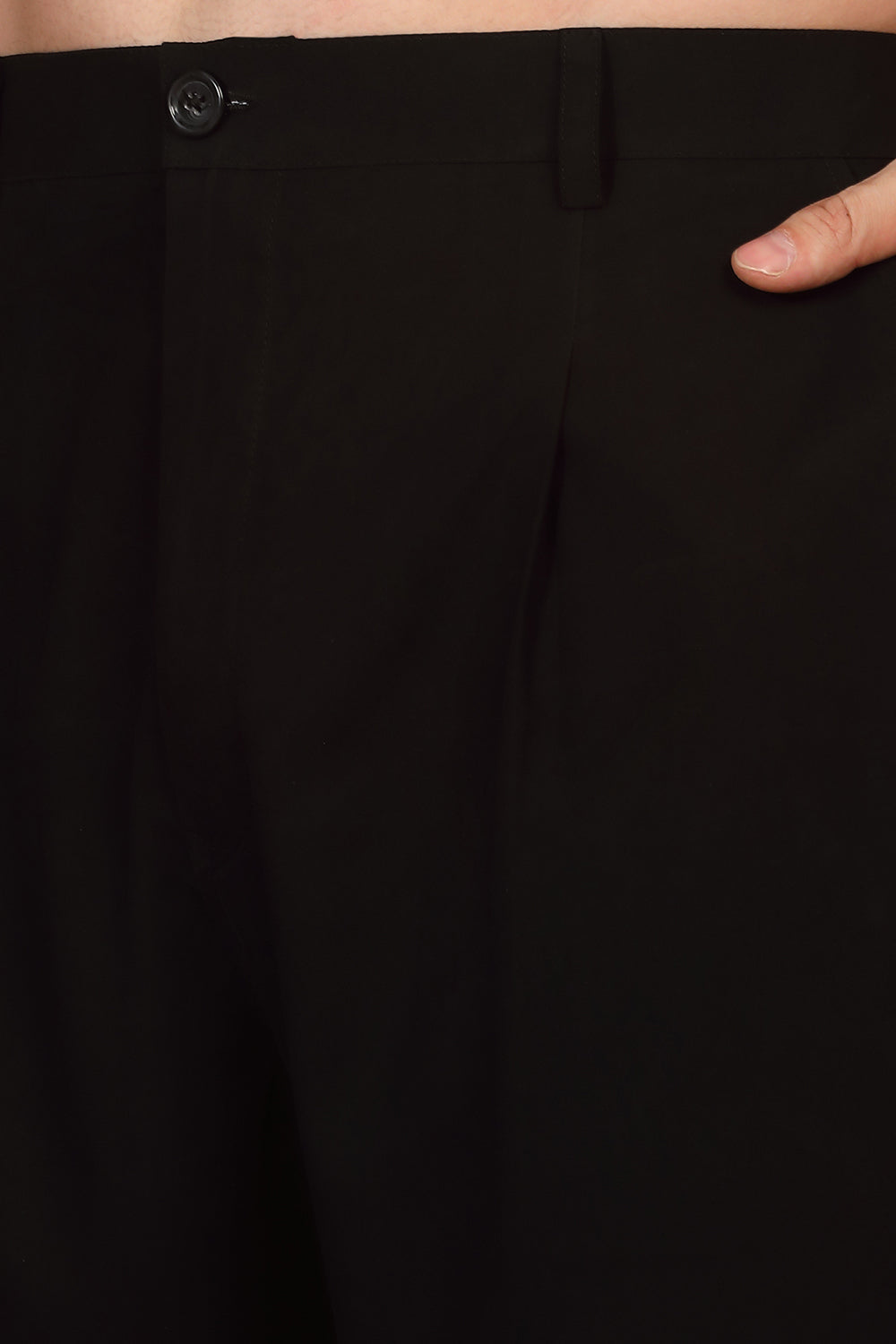Royal Black Kashmiri Embroidered Kurta with Loose Fit Parallel Matching Pants