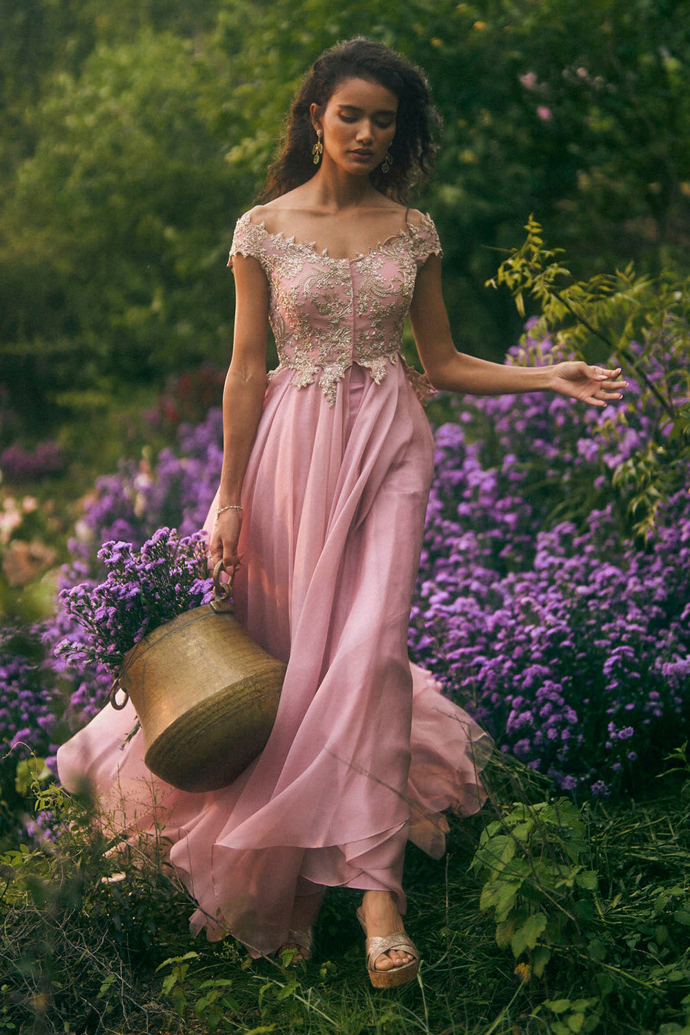 Ruby Gown Set