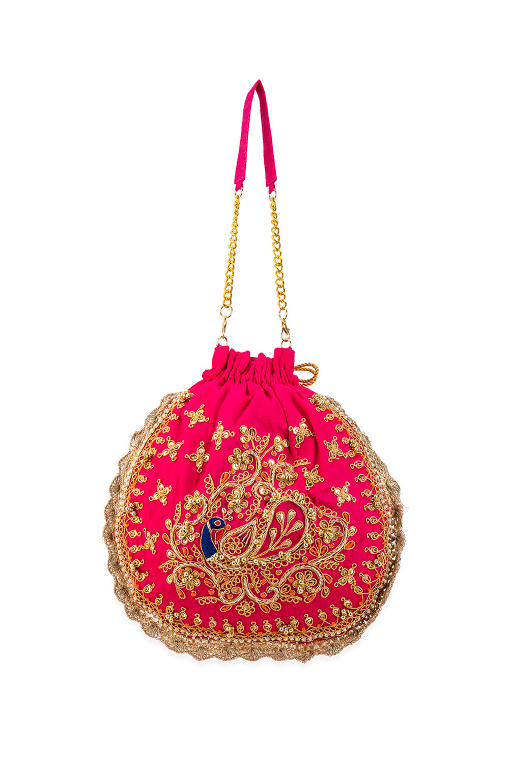Ruvika Pink Potli