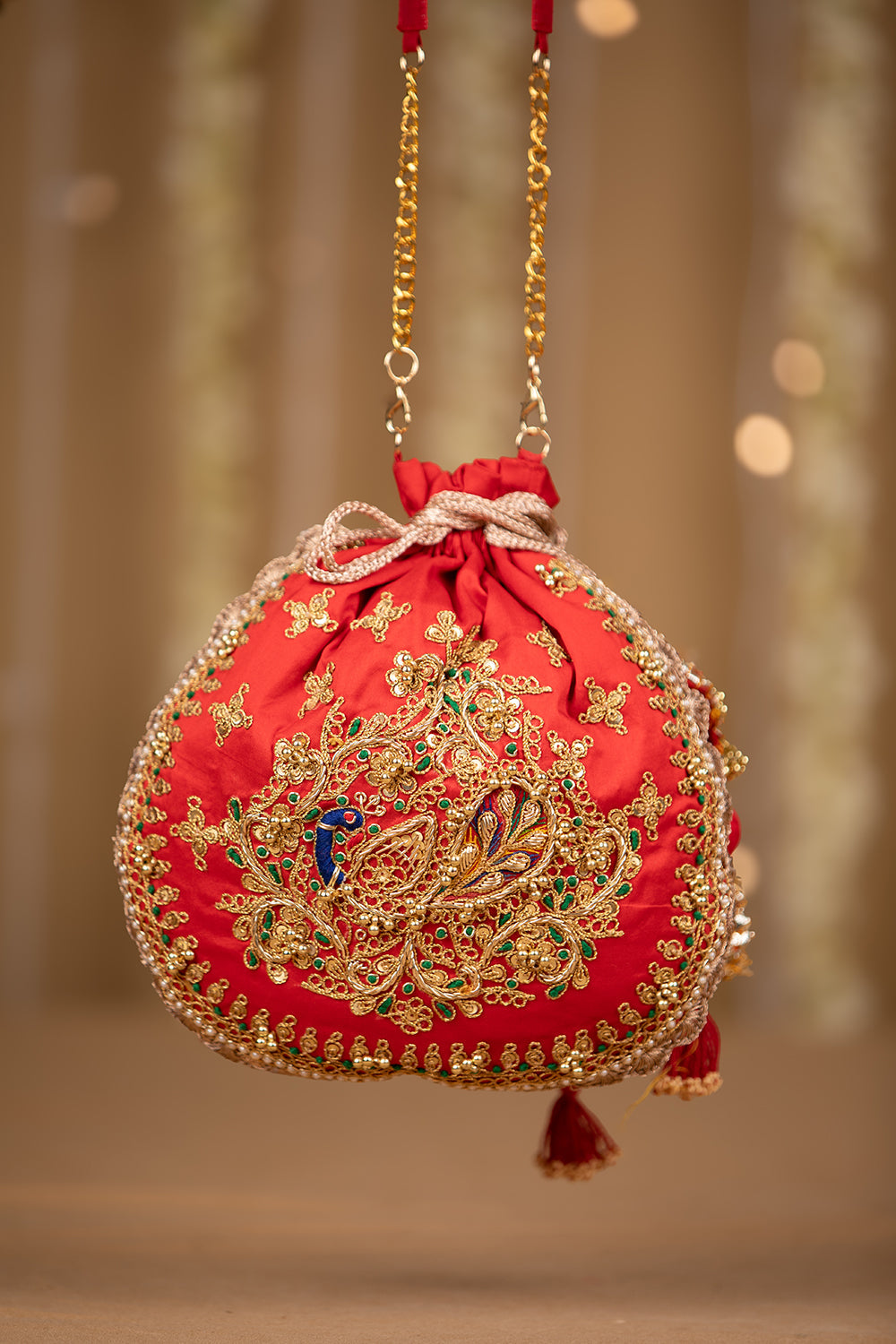Ruvika Red Potli