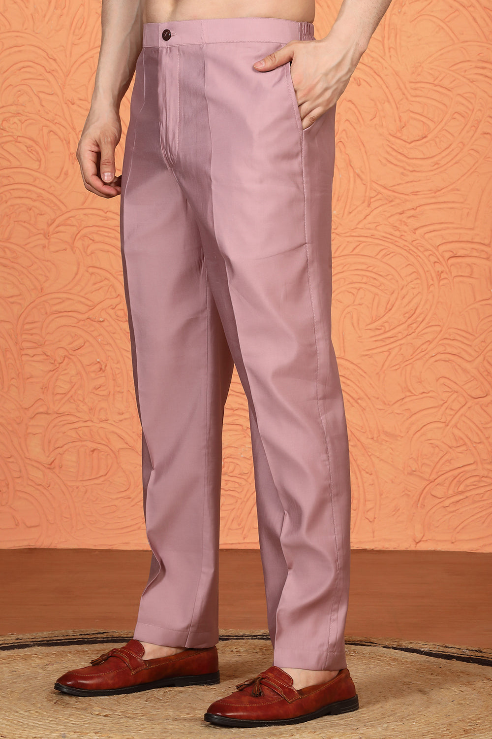 Saaheb Embroidered Kurta with Back Elastic Matching Pants