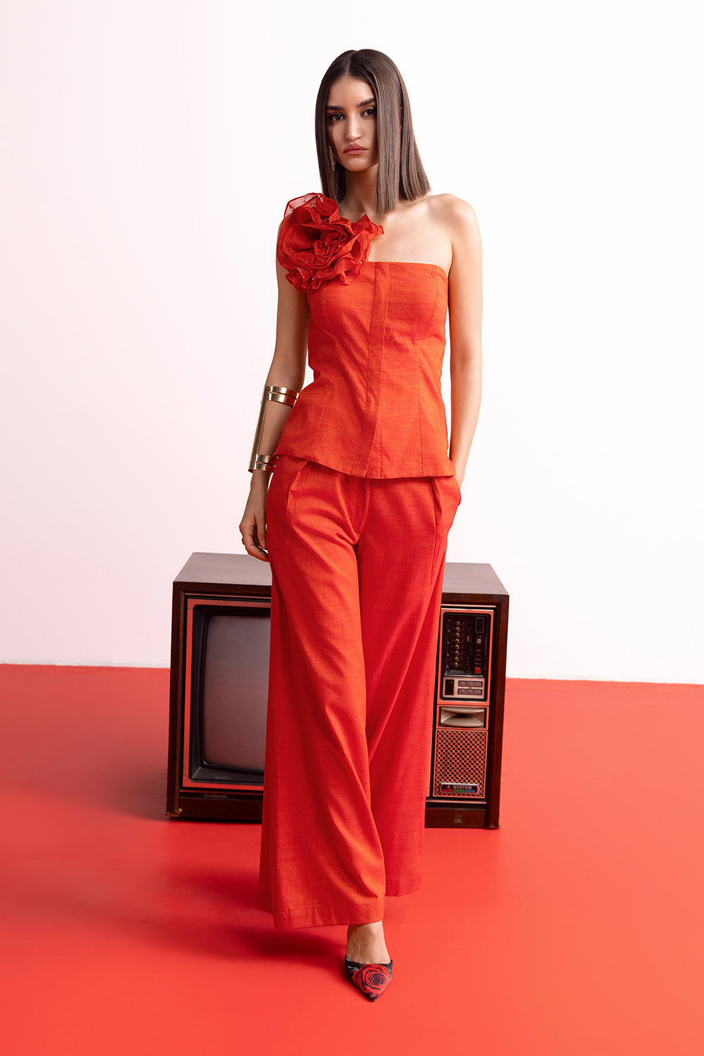 Salsa Flame Pant and top Set