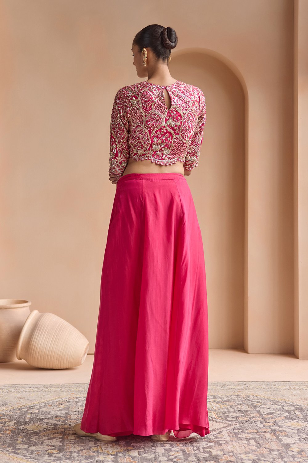Scarlet Top & Skirt Set