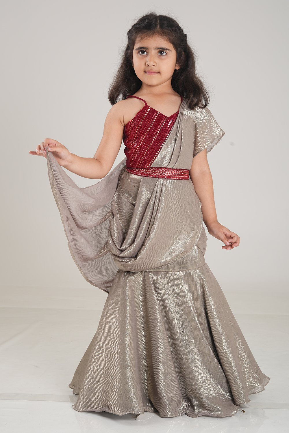 Shimmer Saree