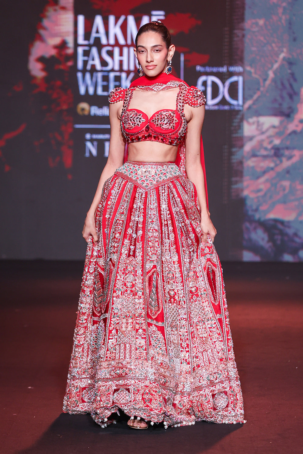 Siam-e-Shaahi Lehenga Set