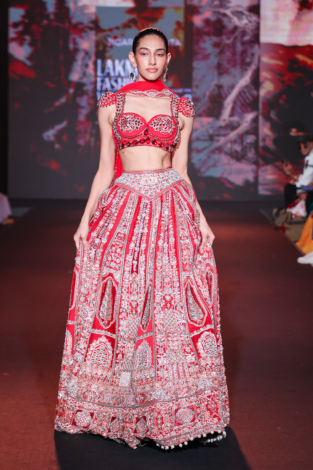 Siam-e-Shaahi Lehenga Set