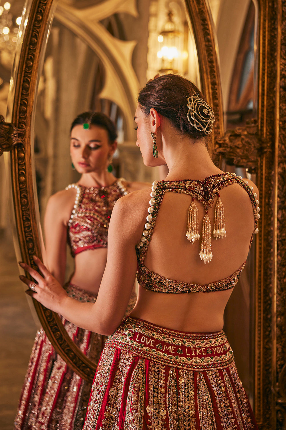 Siam-e-Shaahi Lehenga Set