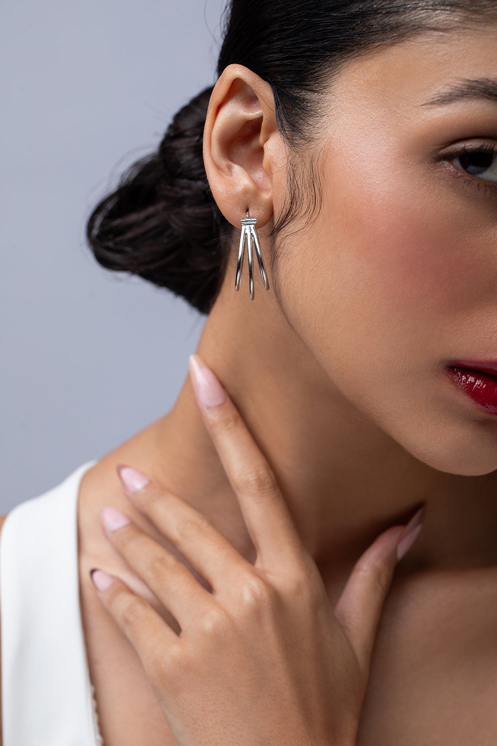 Silver Mini Configure Hoops