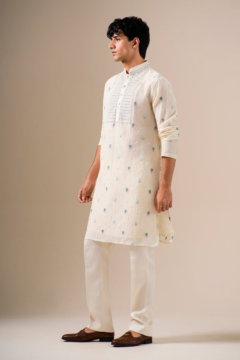 Sky Petal Kurta Set