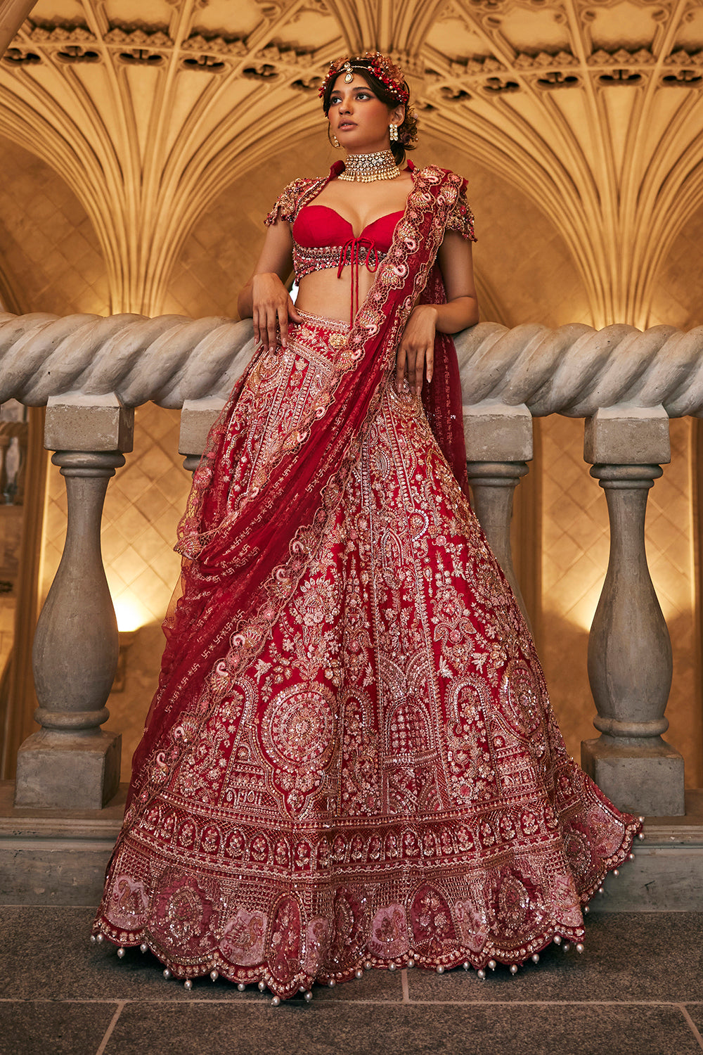 Swans of Siam Lehenga Set