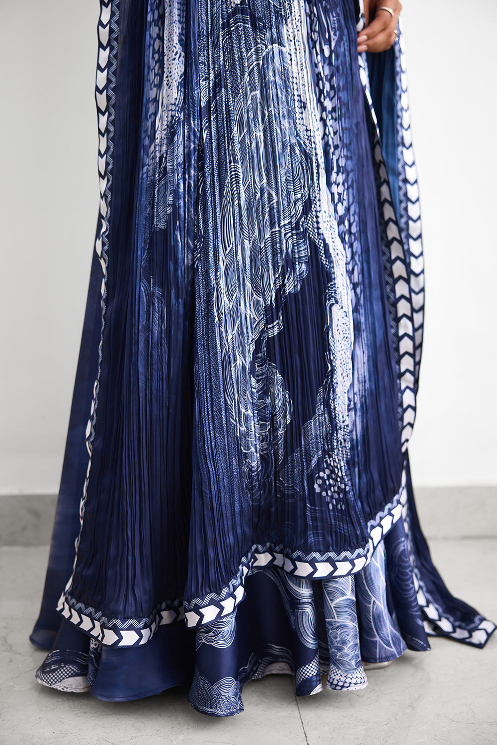 Swirl Lehenga