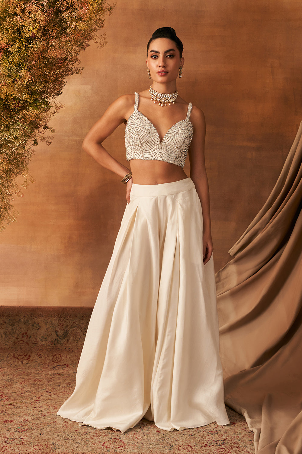 Tandon Glitter Pant set