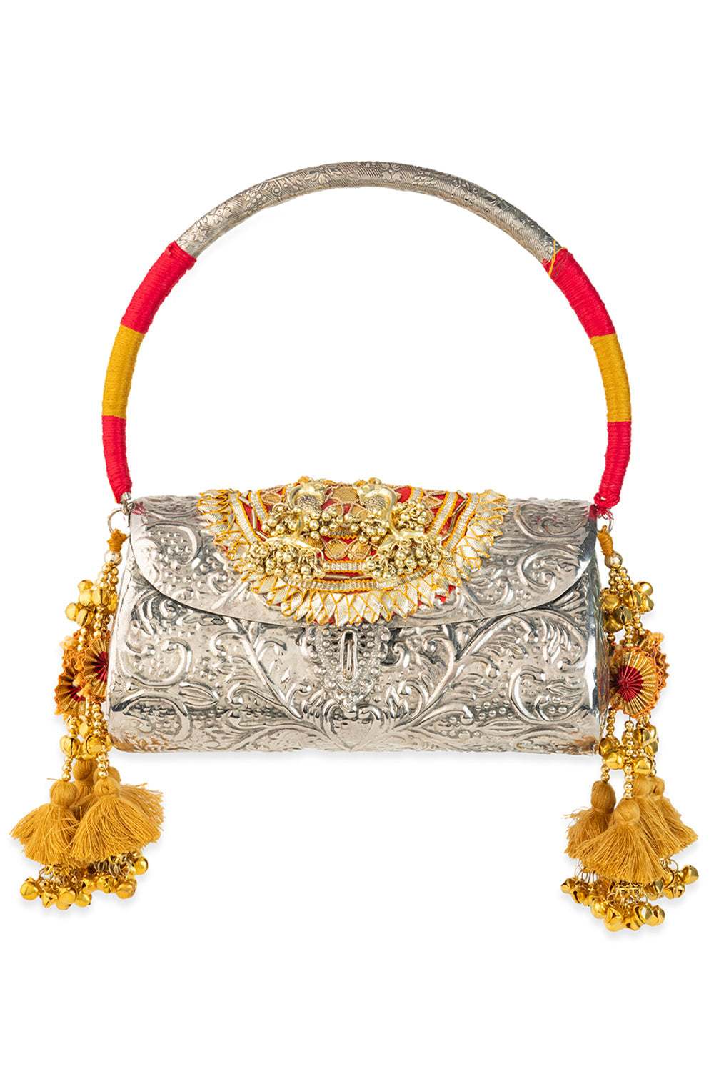 Tanvika Silver Handbag