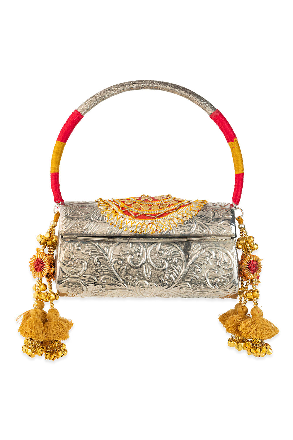 Tanvika Silver Handbag