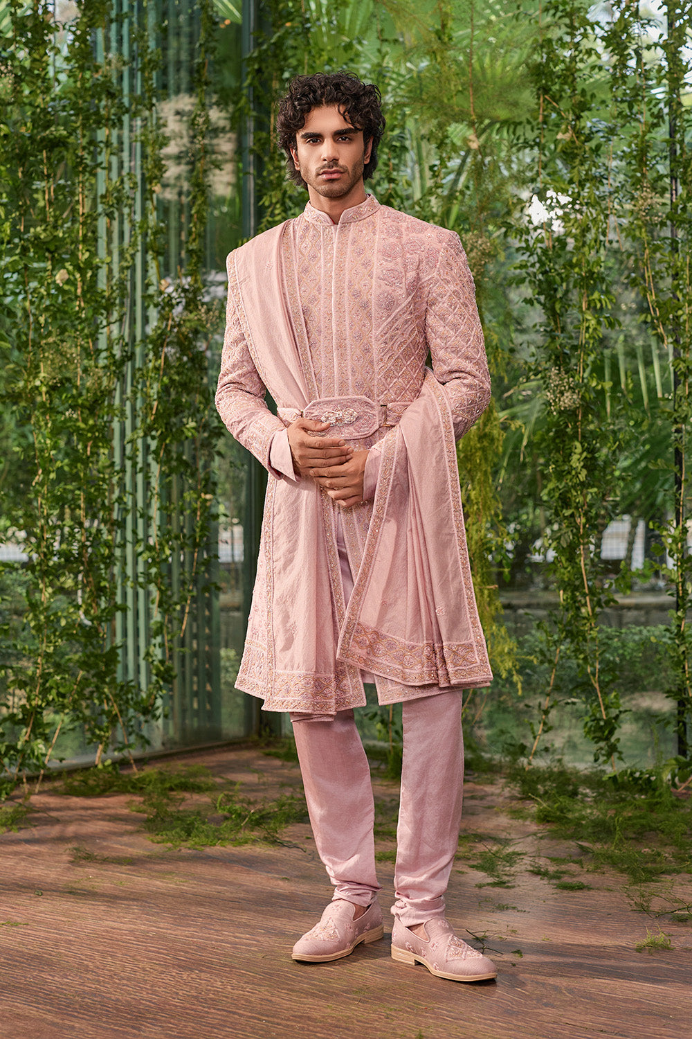 The Regal Paw Sherwani Set