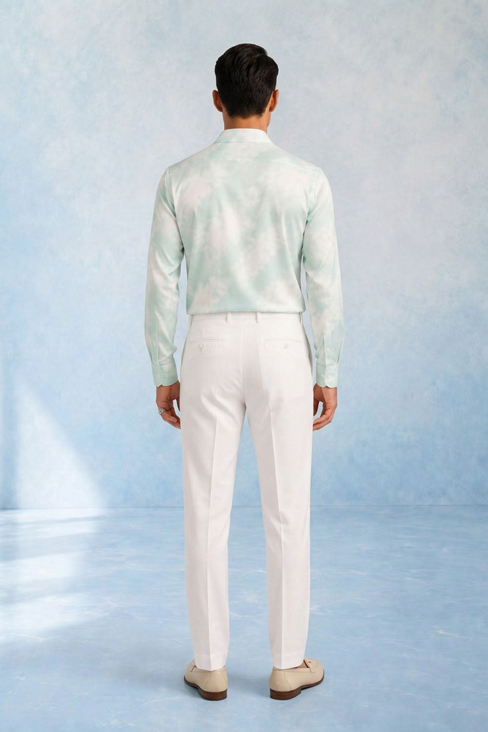 Tie Dye Draped Shirt - Tyro