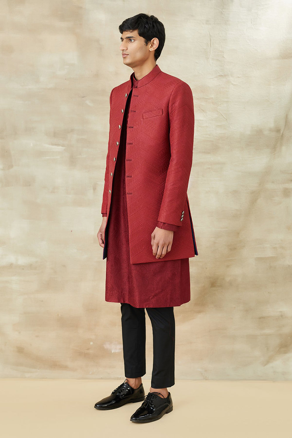 V Short Sherwani