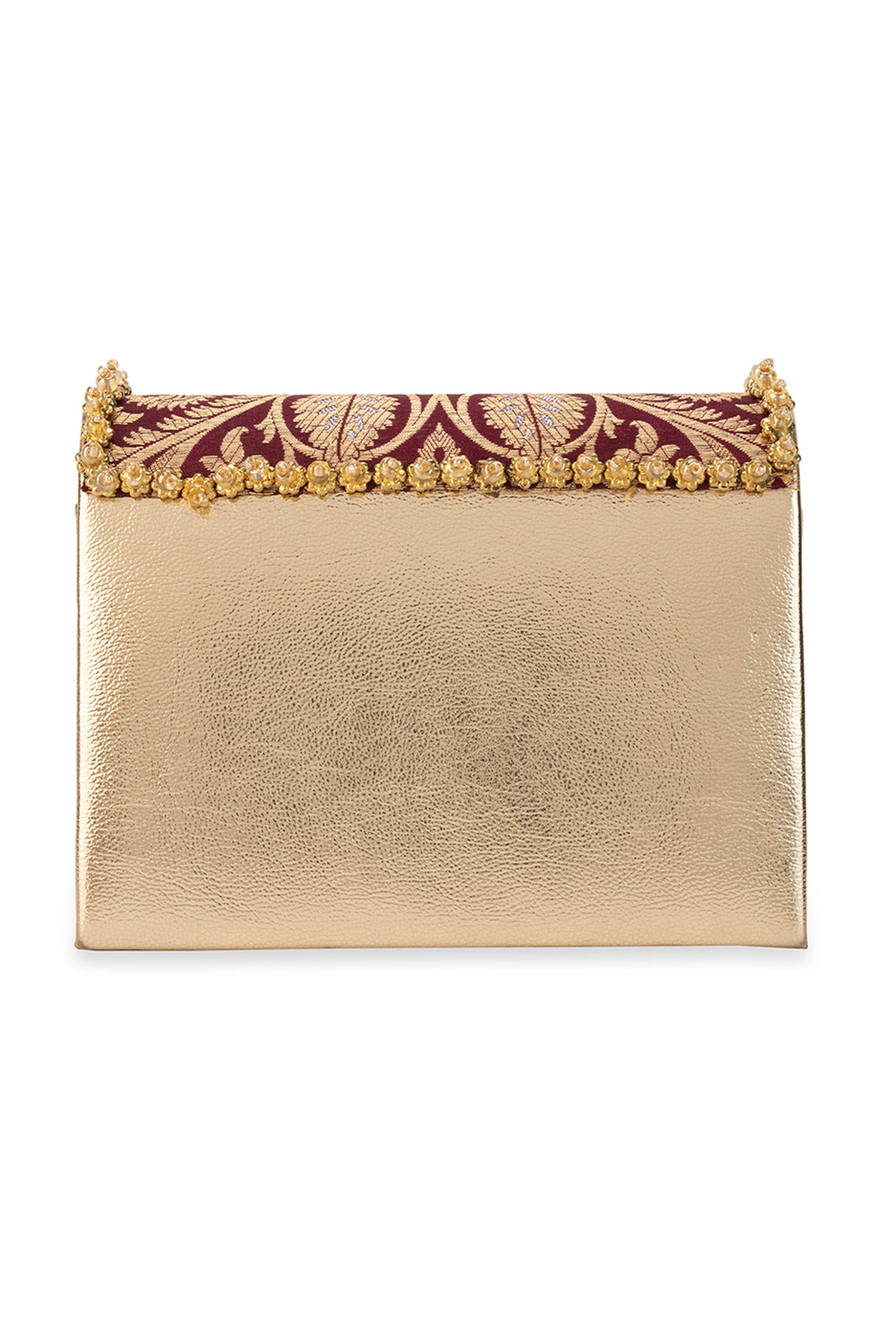 Vanika Maroon Handbag