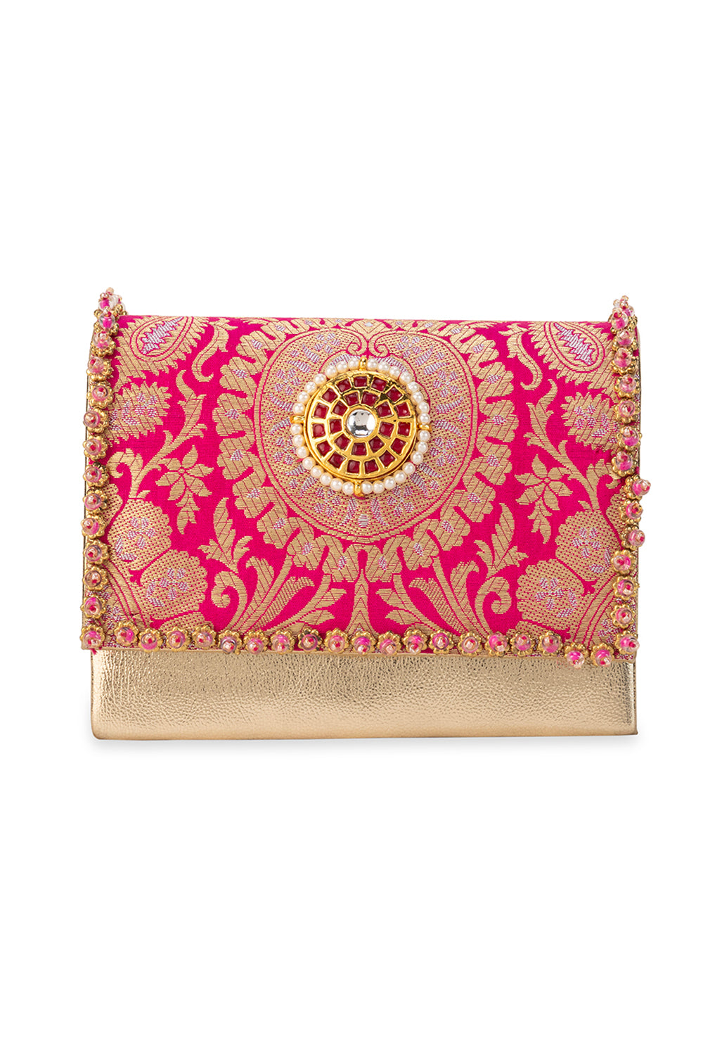 Vanika Pink Handbag