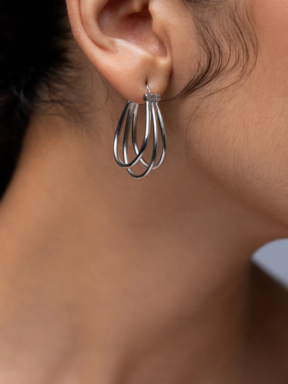 Silver Mini Configure Hoops