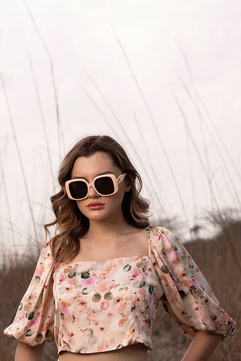Whispering Pastels Crop Top
