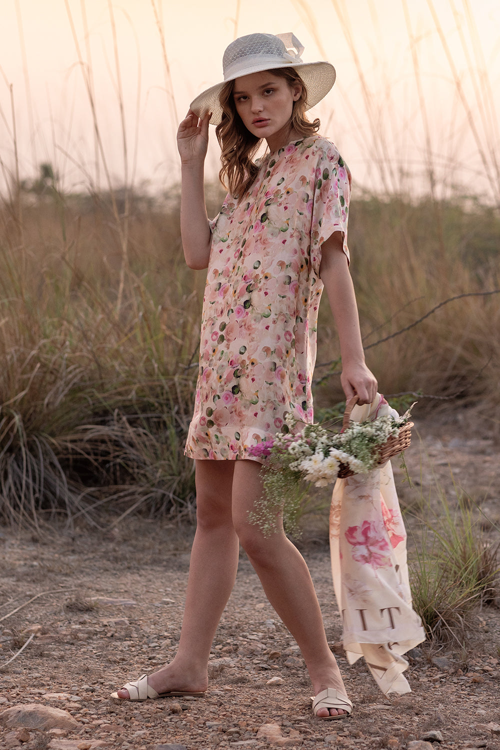 Whispering Pastels Short Dress