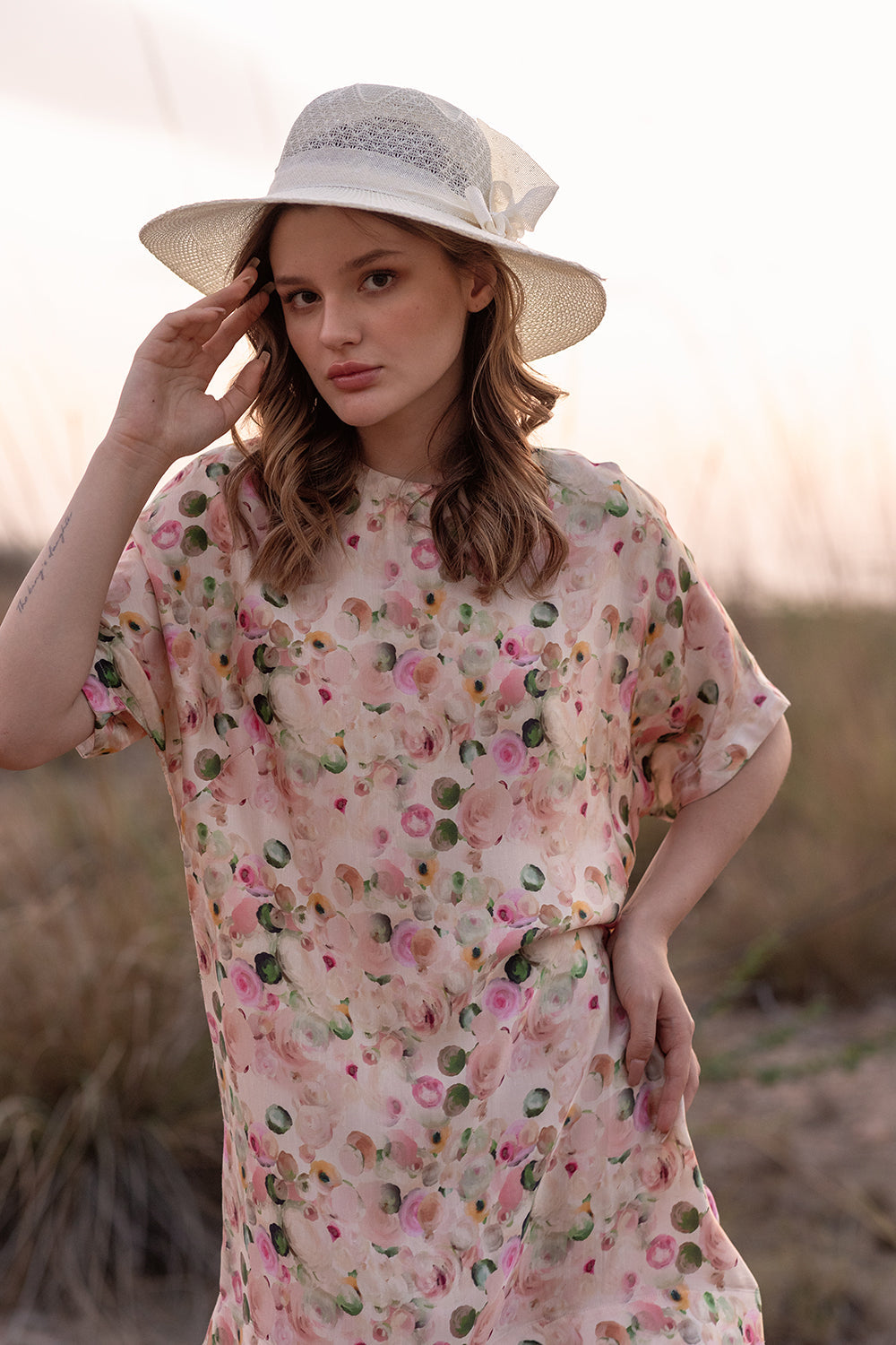 Whispering Pastels Short Dress