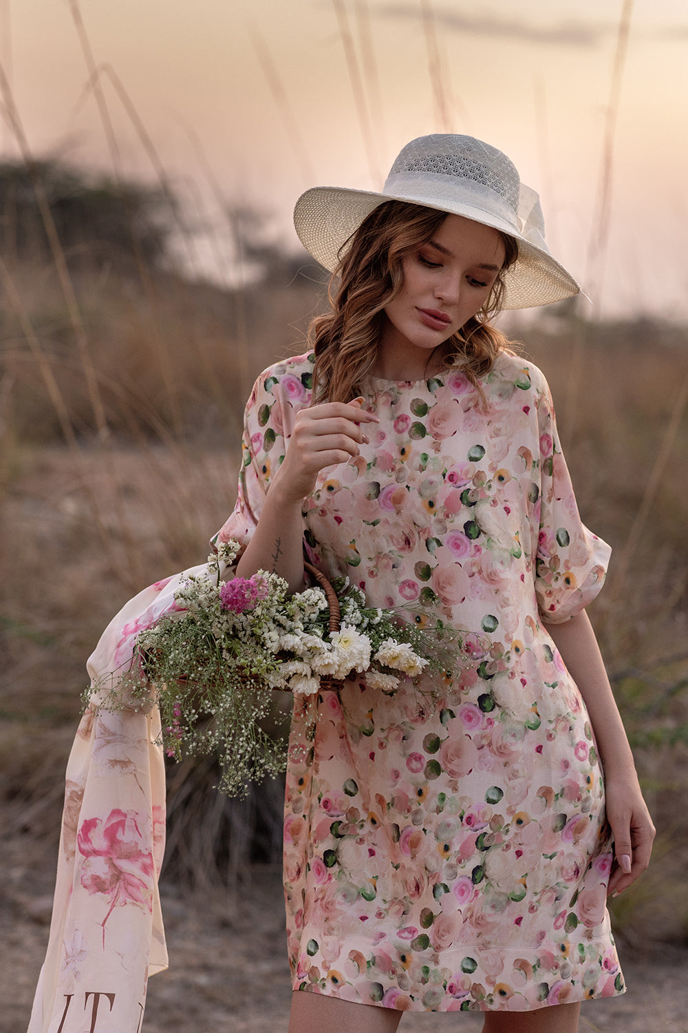 Whispering Pastels Short Dress