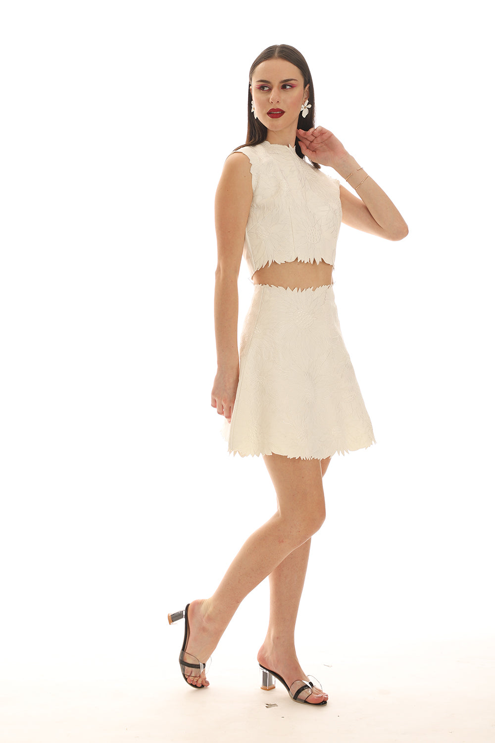 White Skirt Sets