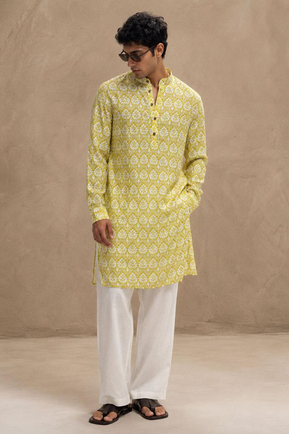 Yellow Kurta Pajama