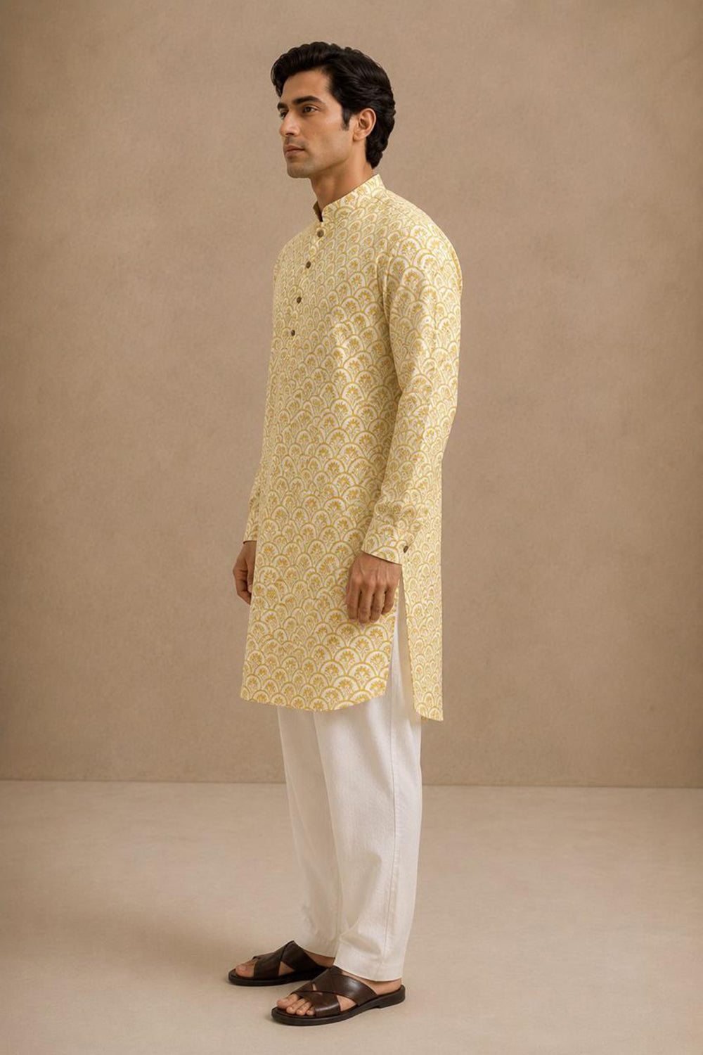 Yellow Kurta Pajama