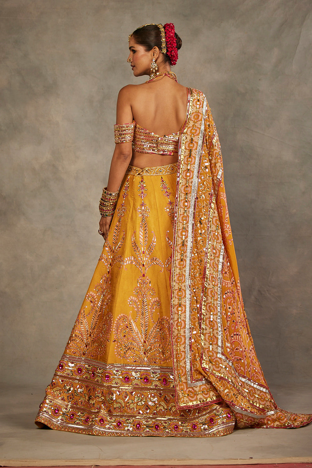 Yellow Lehenga Set