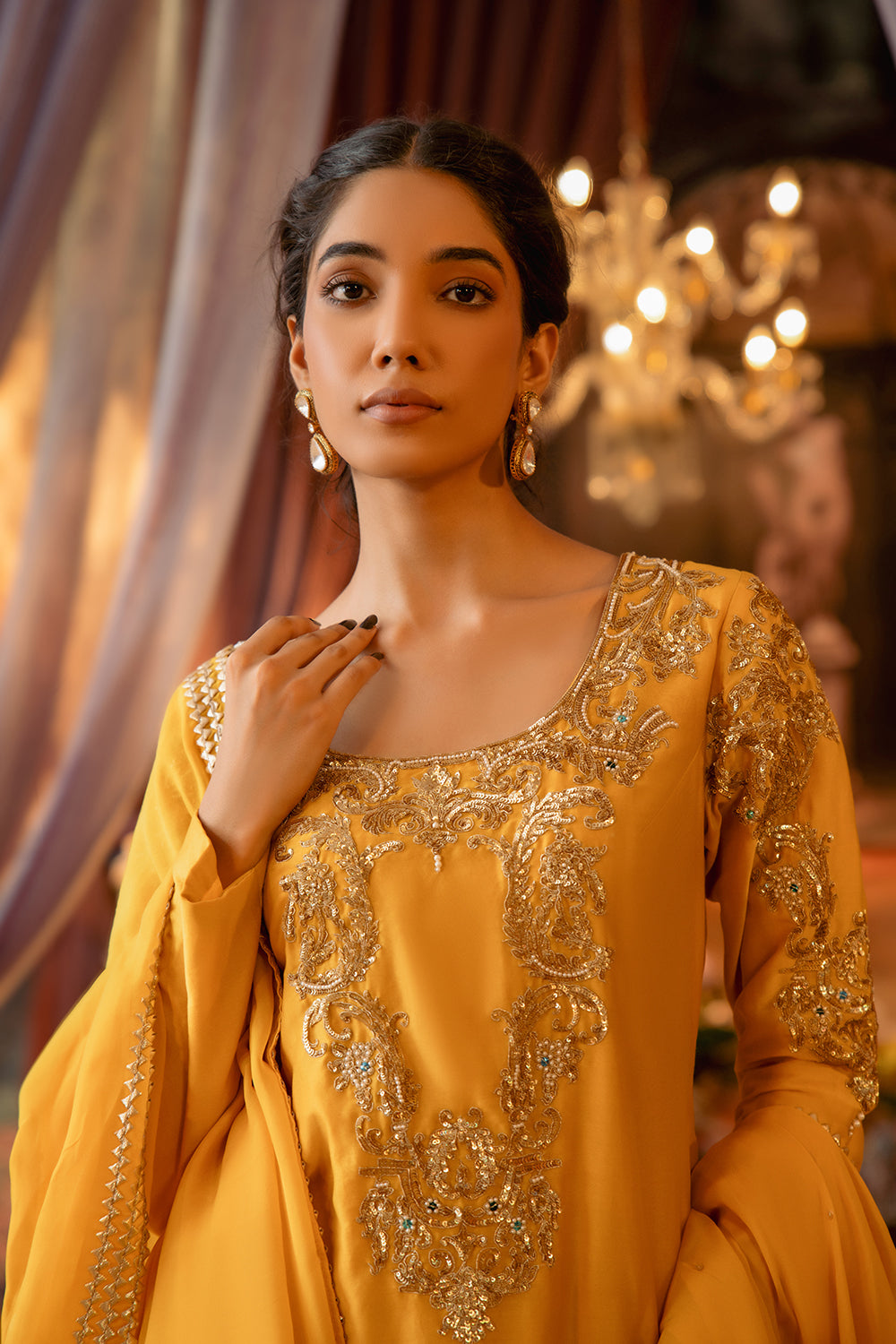 Yellow Suit Set
