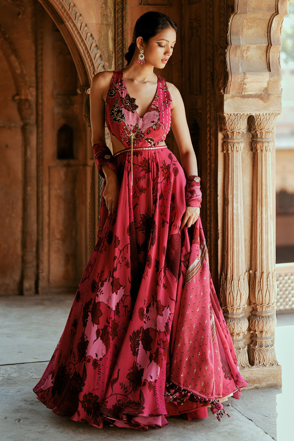 Ziba Anarkali Gown