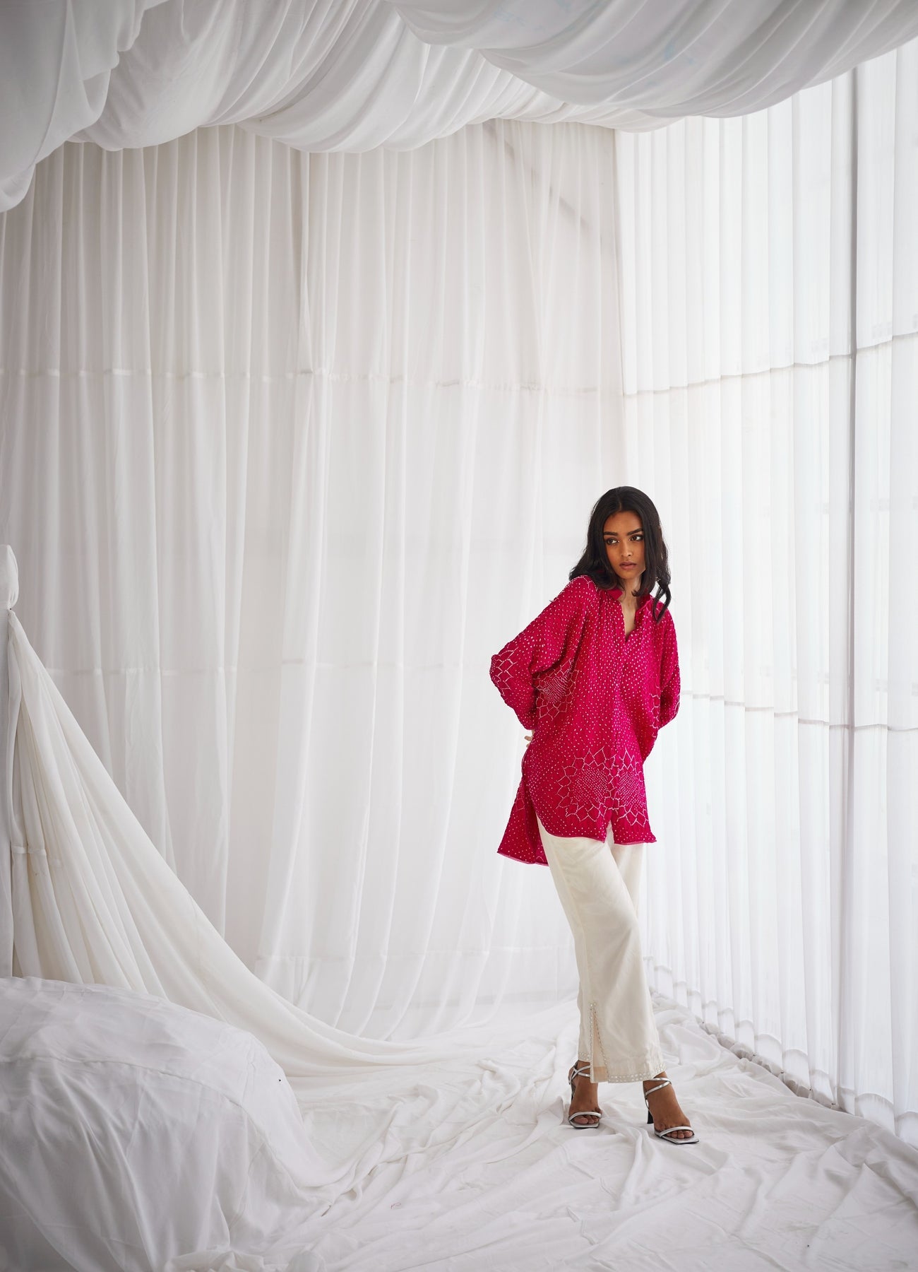 CY 29 India Bandhani Shirt Front 1