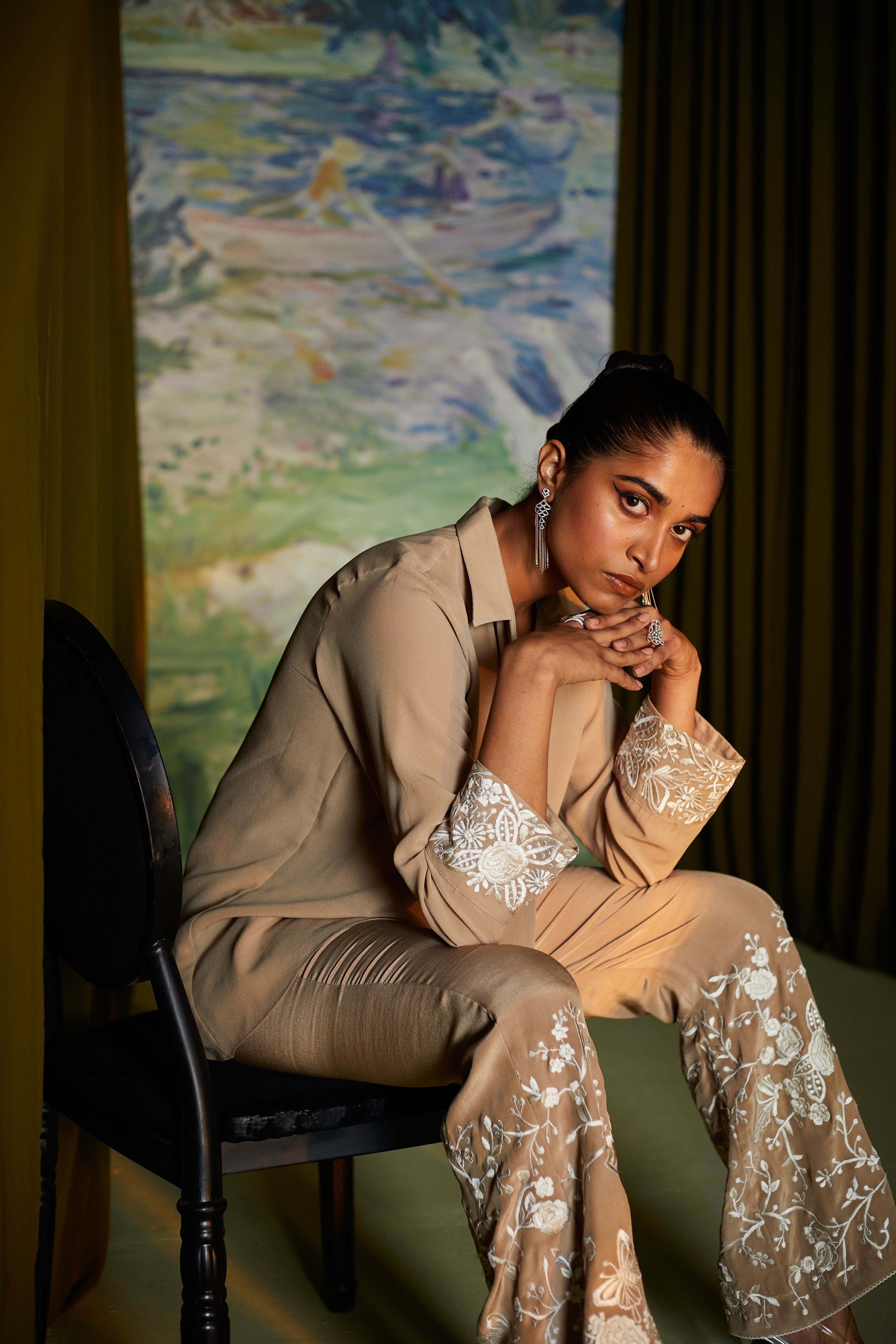 CY 29 India Parsi Gaara Shirt Side 2