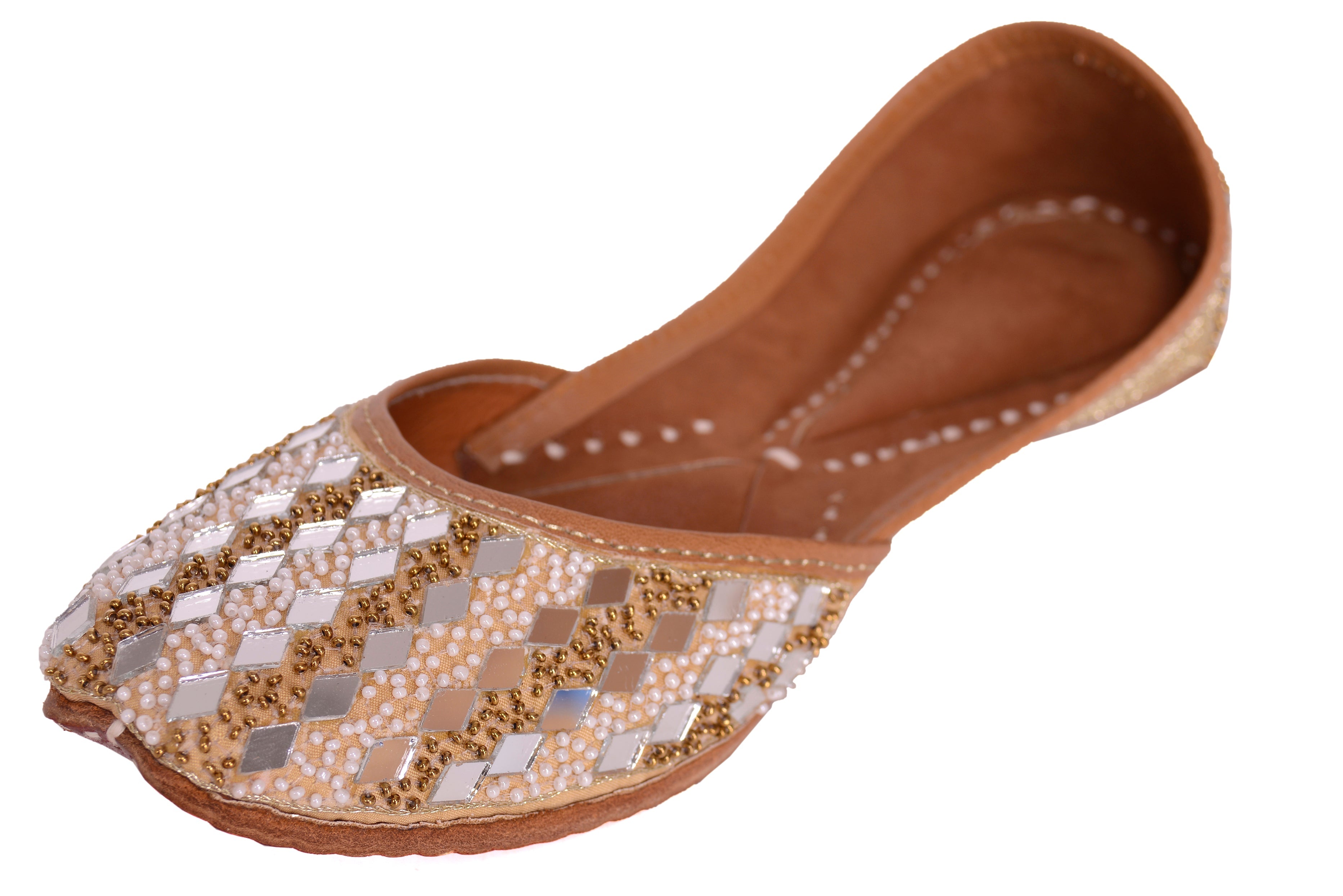 5 Elements by Radhika Gupta - Merriam Gold Jutti