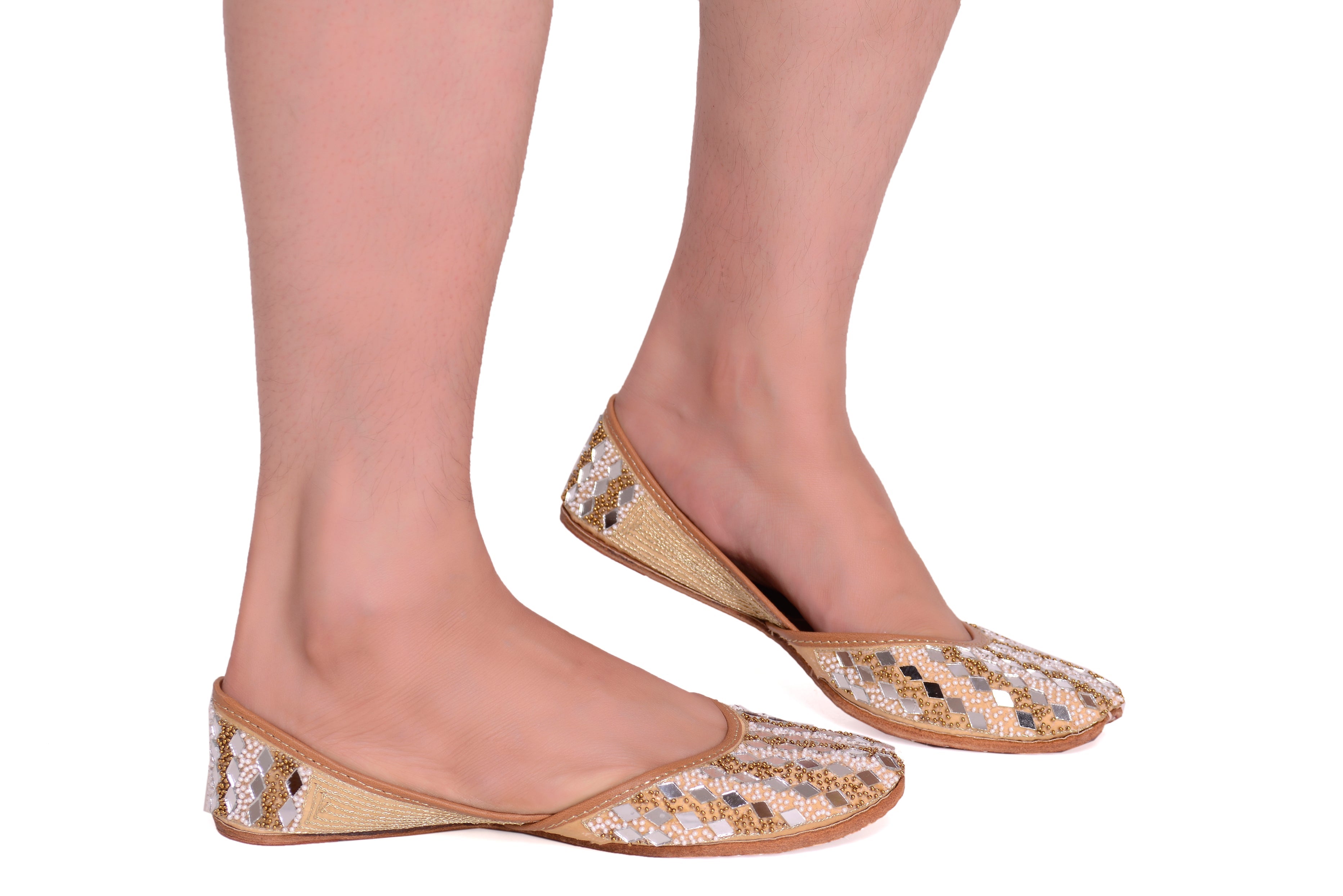 5 Elements by Radhika Gupta - Merriam Gold Jutti